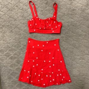 For Love & Lemons Chiquita Set sz Small